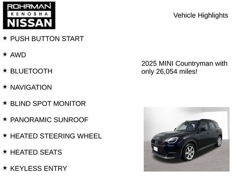 Used 2025 MINI Cooper Countryman S AWD/4WD image 7