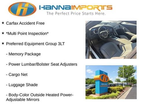 Used 2015 Chevrolet Corvette Stingray Coupe w/ 3LT Preferred Equipment Group RWD image 7