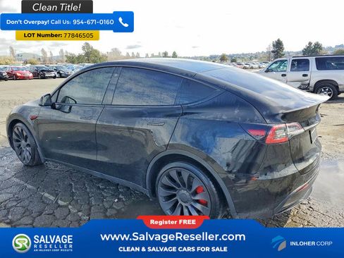 Used 2022 Tesla Model Y Performance AWD/4WD image 3