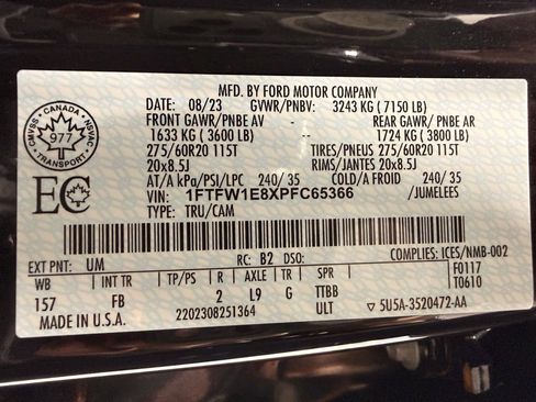 Used 2023 Ford F150 XLT w/ Equipment Group 302A High image 30