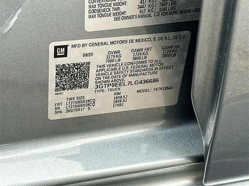 Used 2020 GMC Sierra 1500 AT4 w/ Off-Road Performance Package image 27