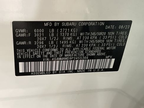 Used 2023 Subaru Ascent Touring w/ Popular Package #2A image 29