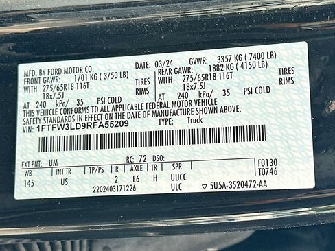 Used 2024 Ford F150 XLT w/ Mobile Office Package AWD/4WD image 31