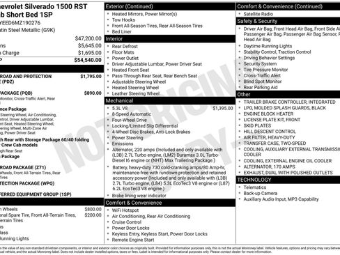 Used 2021 Chevrolet Silverado 1500 RST AWD/4WD image 3
