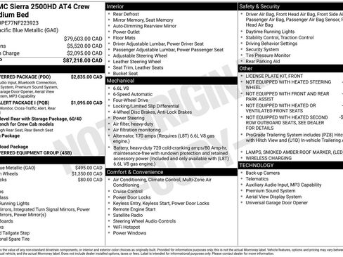 Used 2022 GMC Sierra 2500 AT4 w/ AT4 Preferred Package AWD/4WD image 2