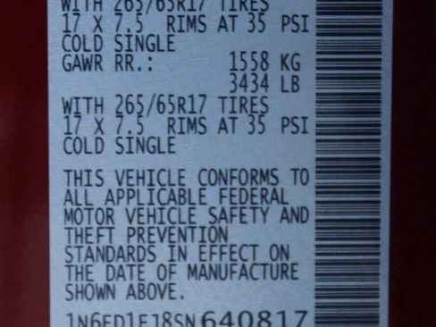 Used 2025 Nissan Frontier SV w/ SV Convenience Package RWD image 33