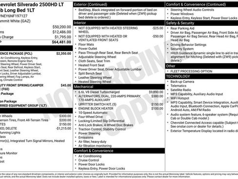 Used 2022 Chevrolet Silverado 2500 LT w/ Convenience Package AWD/4WD image 12