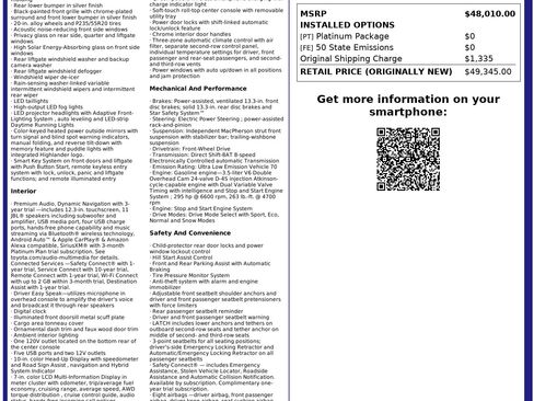 Used 2022 Toyota Highlander Platinum image 3