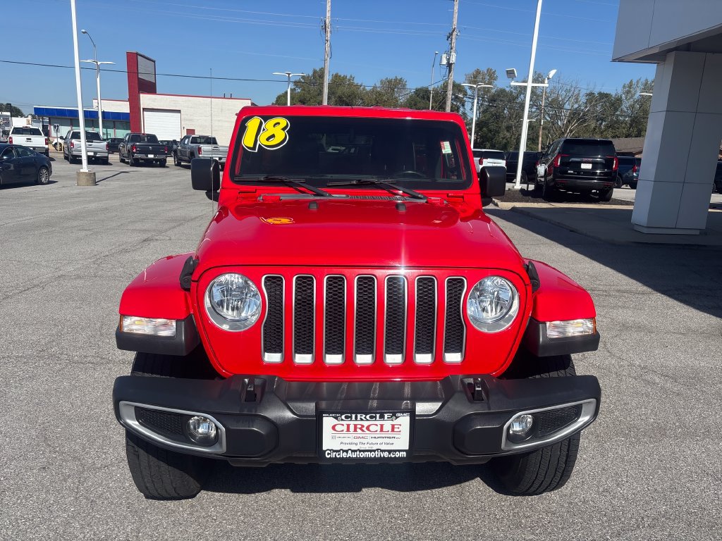 Used 2018 Jeep Wrangler Unlimited Sahara AWD/4WD image 12