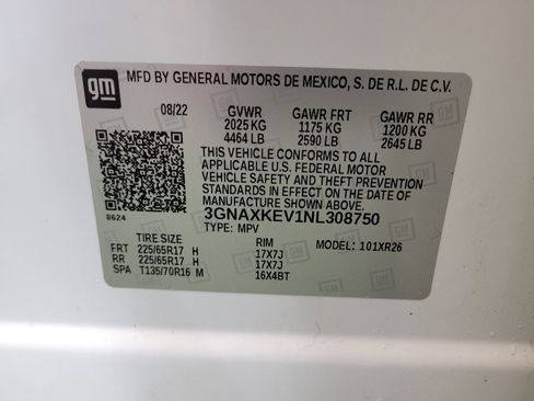 Used 2022 Chevrolet Equinox LT FWD image 33