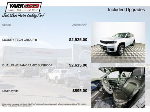 Certified 2024 Jeep Grand Cherokee L Limited w/ Luxury Tech Group II image 5