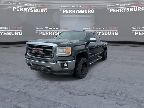 Used 2015 GMC Sierra 1500 SLT w/ SLT Crew Cab Value Package AWD/4WD image 3