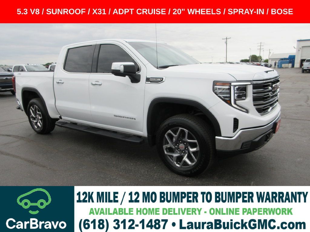 Used 2022 GMC Sierra 1500 SLT AWD/4WD image 1