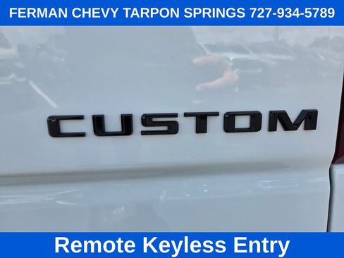 New 2026 Chevrolet Silverado 1500 Custom w/ Turbomax Blackout Package RWD image 19