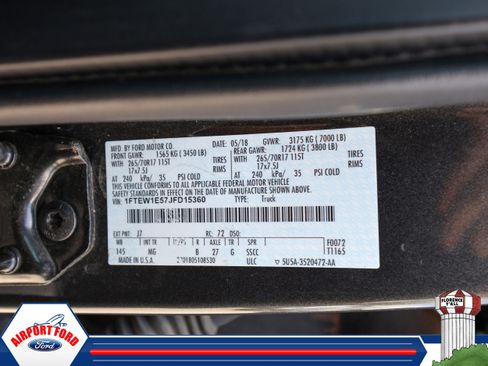 Used 2018 Ford F150 XLT AWD/4WD image 8