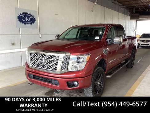 Used 2017 Nissan Titan 4x4 Crew Cab Platinum Reserve image 1