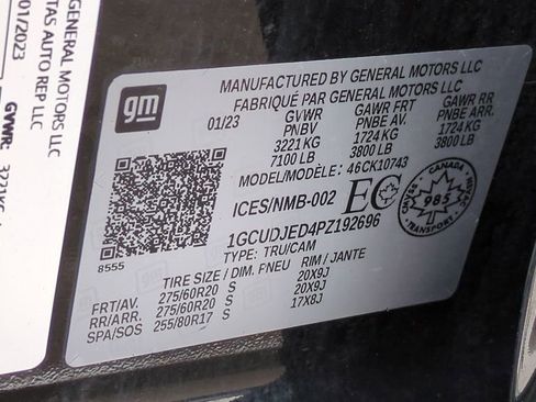 Used 2023 Chevrolet Silverado 1500 High Country w/ Z71 Off-Road Package image 42