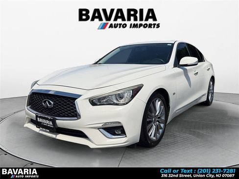 Used 2018 INFINITI Q50 Luxe w/ Essential Package (3.0T Luxe) AWD/4WD image 1