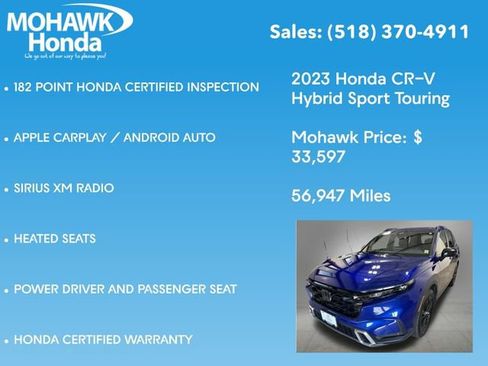 Certified 2023 Honda CR-V Sport Touring image 16