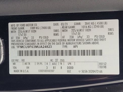 Used 2021 Ford Escape S AWD/4WD image 33