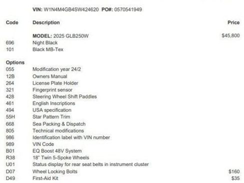 Certified 2025 Mercedes-Benz GLB 250 image 4