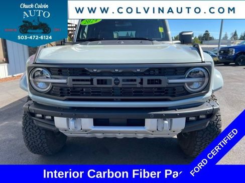 Certified 2024 Ford Bronco Raptor w/ Interior Carbon Fiber Pack 6 AWD/4WD image 5