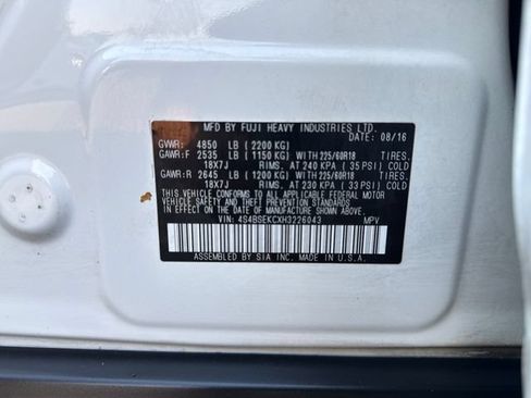 Used 2017 Subaru Outback 3.6R Limited w/ Popular Package #5 AWD/4WD image 16