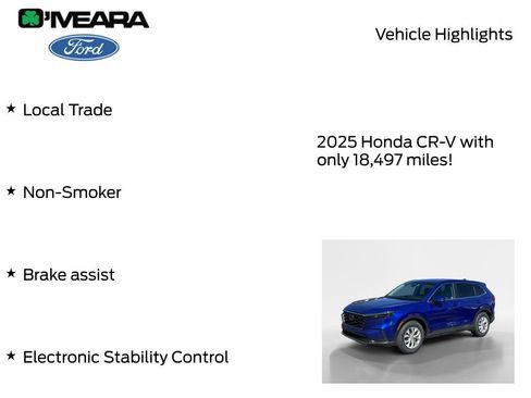 Used 2025 Honda CR-V LX image 7