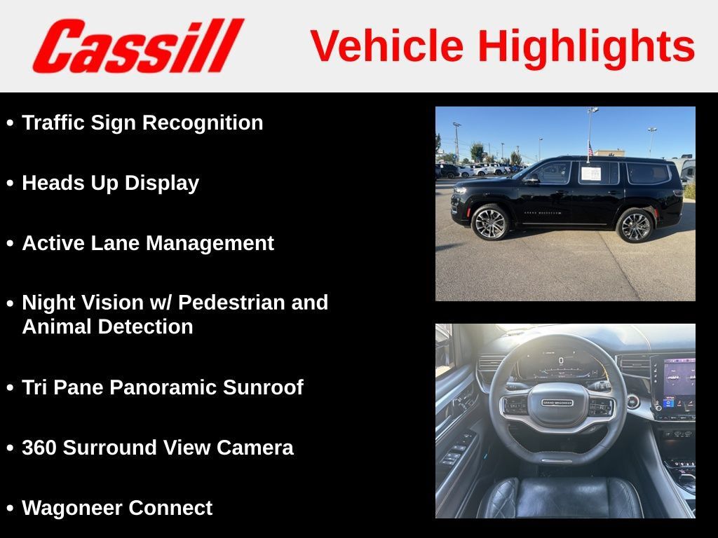 Used 2022 Jeep Grand Wagoneer Series III AWD/4WD image 21