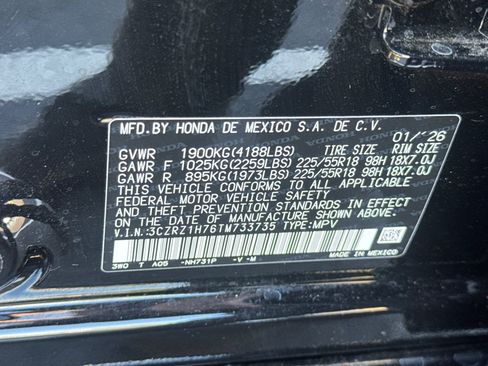Used 2026 Honda HR-V EX-L image 20