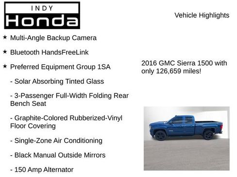 Used 2016 GMC Sierra 1500 4x4 Double Cab w/ Elevation Edition image 7