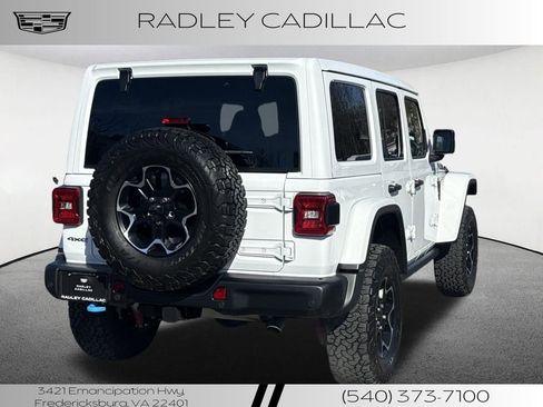 Used 2021 Jeep Wrangler Unlimited Rubicon 4xe w/ Steel Bumper Group image 21