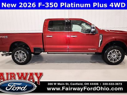 New 2026 Ford F350 Platinum w/ Platinum Plus Package