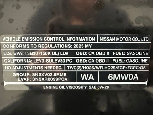 Used 2025 Nissan Sentra SV image 68