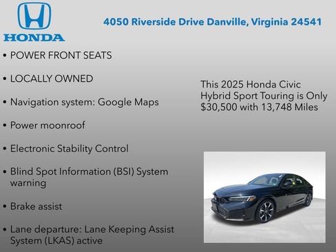 Used 2025 Honda Civic Sport Touring image 12