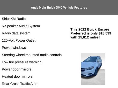 Used 2022 Buick Encore Preferred w/ Safety Package image 8