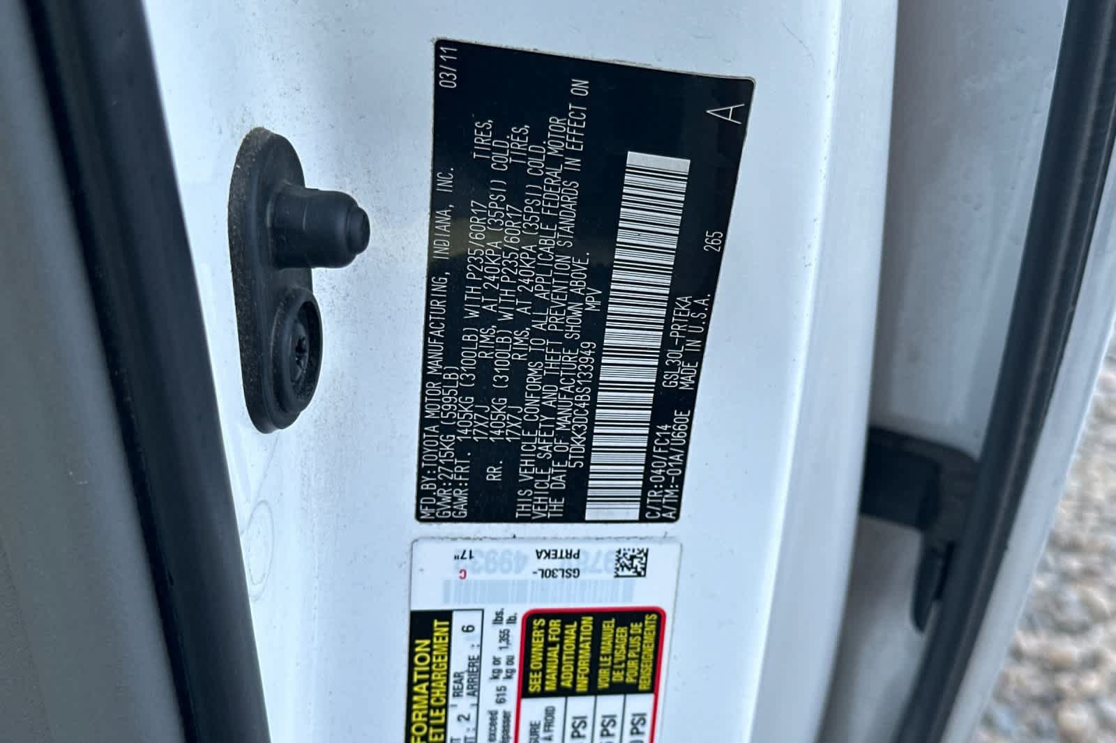 Used 2011 Toyota Sienna LE FWD image 28