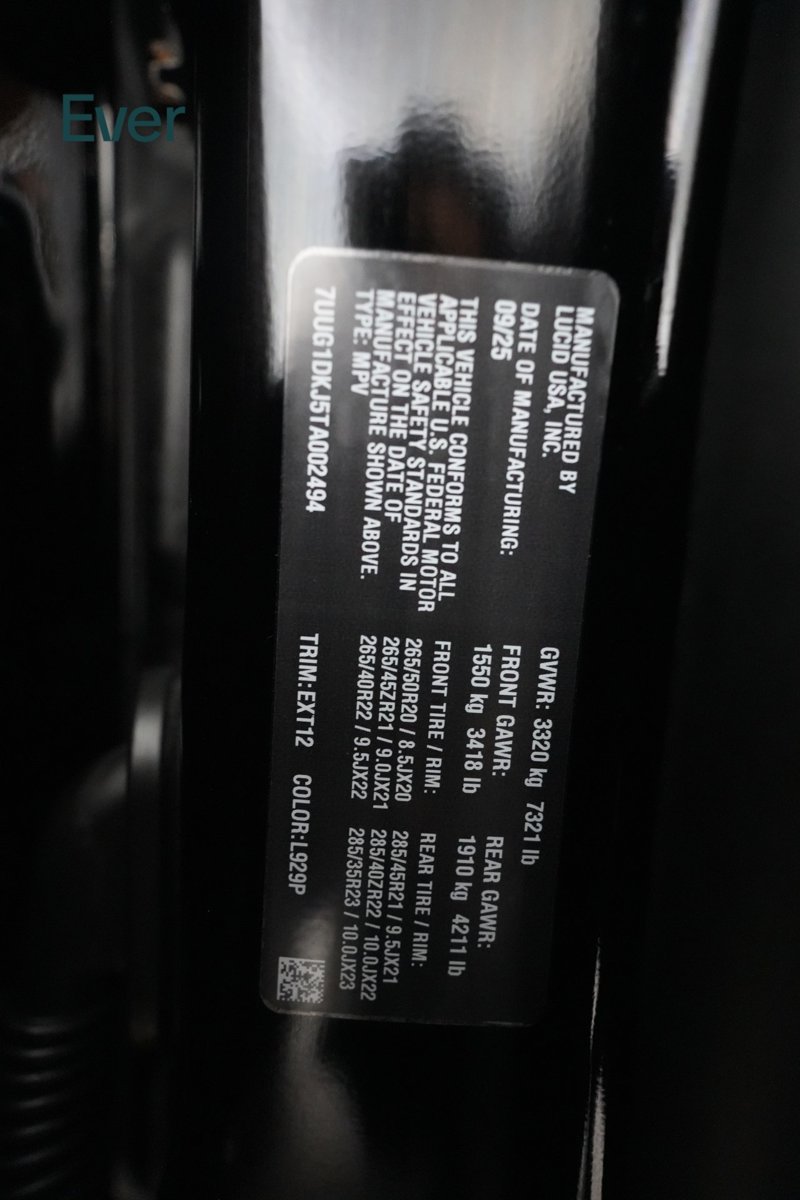 Used 2026 Lucid Gravity Dream AWD/4WD image 31