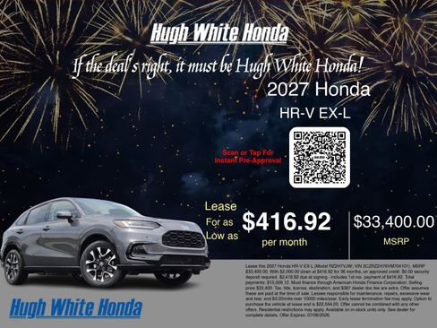 New 2027 Honda HR-V EX-L image 3