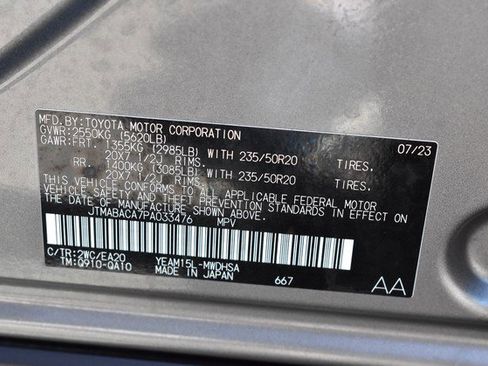 Used 2023 Toyota bZ4X XLE w/ Weather Package image 34