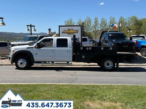 Used 2016 Ford F550 4x4 Crew Cab Super Duty w/ Power Equipment Group image 2