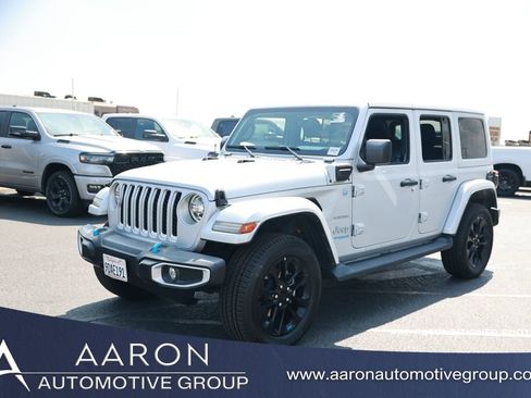 Used 2022 Jeep Wrangler Unlimited Sahara w/ Cold Weather Group image 1