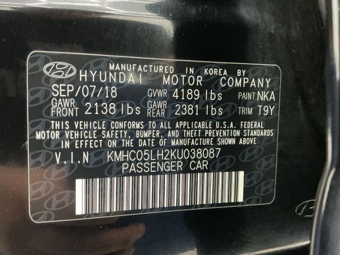 Used 2019 Hyundai Ioniq Limited FWD image 49