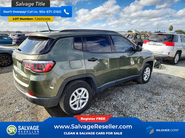 Used 2018 Jeep Compass Sport w/ Cold Weather Group FWD image 4