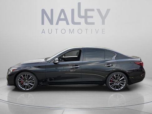 Used 2023 INFINITI Q50 Red Sport 400 w/ Black Opal Edition RWD image 2