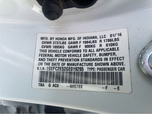 Used 2016 Honda Civic LX image 22