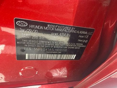 Used 2020 Hyundai Sonata SE FWD image 12