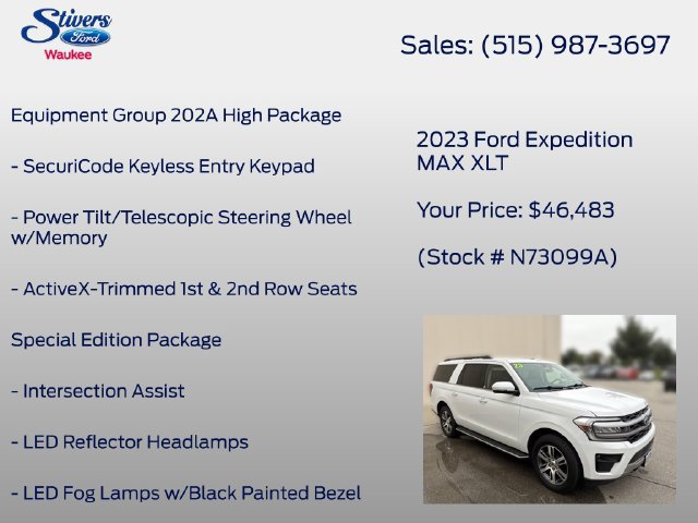 Used 2023 Ford Expedition Max XLT AWD/4WD image 22