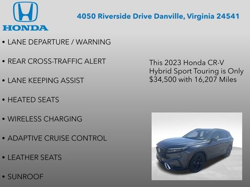 Used 2023 Honda CR-V Sport Touring image 12