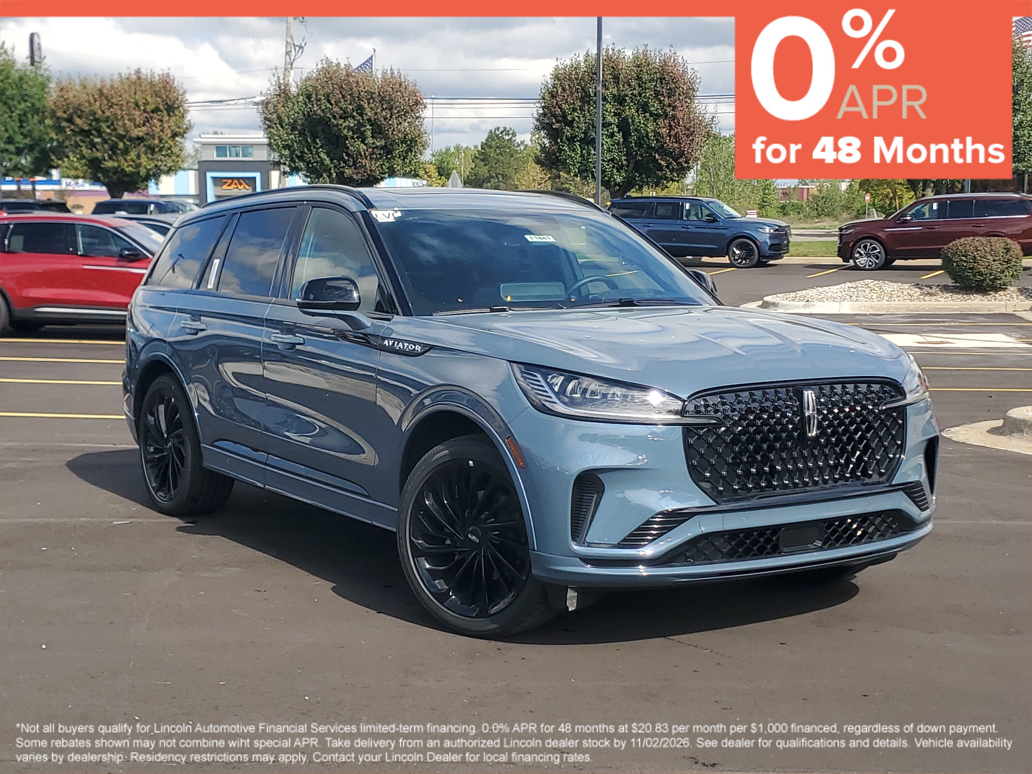 New 2026 Lincoln Aviator Reserve w/ Jet Appearance Package AWD/4WD 360° Tour